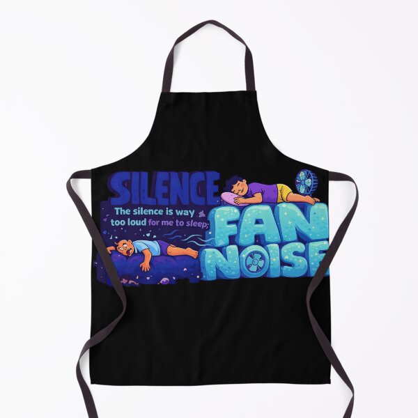 Item preview, Fan Noise Over Silence – Relatable Insomnia Typography Art designed and sold by LineLoo.
