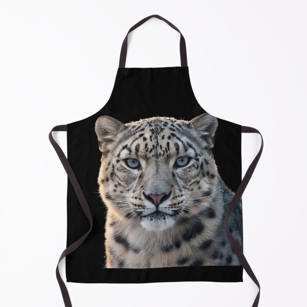 Item preview, Majestic Snow Leopard Cinematic Wildlife Portrait designed and sold by NaturalBeautySebastian .