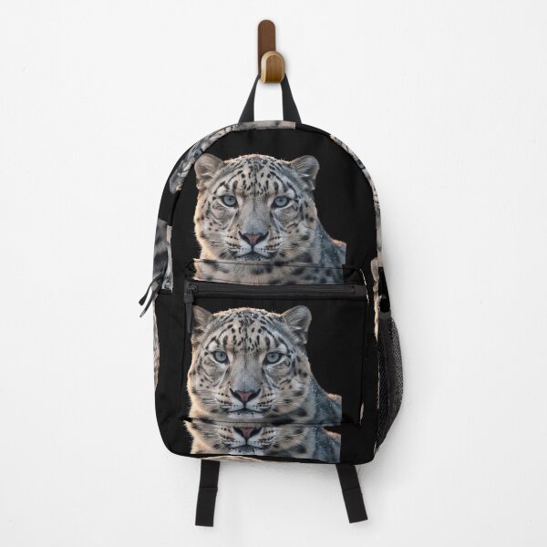 Item preview, Majestic Snow Leopard Cinematic Wildlife Portrait designed and sold by NaturalBeautySebastian .