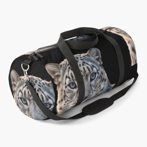 Item preview, Majestic Snow Leopard Cinematic Wildlife Portrait designed and sold by NaturalBeautySebastian .