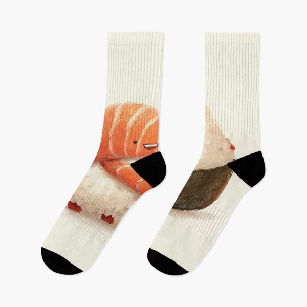 Item preview, Sushi characters share a hug warmly designed and sold by anytka.
