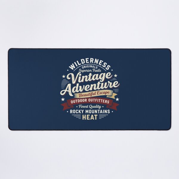 Item preview, Copy of Vintage Adventure Wilderness T-Shirt – Outdoor Outfitters Rocky Mountains Heat | Retro Hiking Gift designed and sold by Williams Anderson.