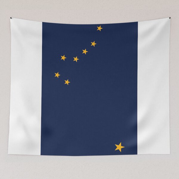 Item preview, Vertical Alaska State Flag Design designed and sold by NTGUILTY.