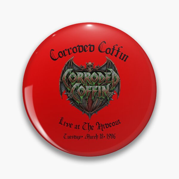 Item preview, Corroded Coffin concert designed and sold by Alessandraelena.
