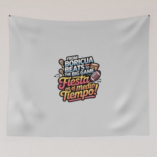 Item preview, Latin Fiesta Game Day,  Boricua Beats Celebration Graphic designed and sold by Right-UR.