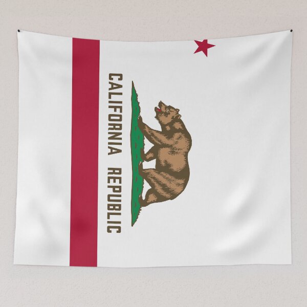 Item preview, Vertical California State Flag Design designed and sold by NTGUILTY.