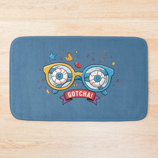 Item preview, April Fools' Gotcha! Prankster Eyeglasses Graphic designed and sold by InkWeaveShop.