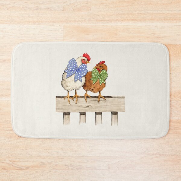 Item preview, Fancy Chickens with Polka-Dotted Bows designed and sold by JoyfulWhimsy.
