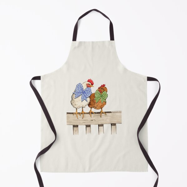 Item preview, Fancy Chickens with Polka-Dotted Bows designed and sold by JoyfulWhimsy.