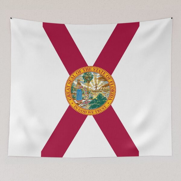 Item preview, Vertical Florida State Flag Design designed and sold by NTGUILTY.