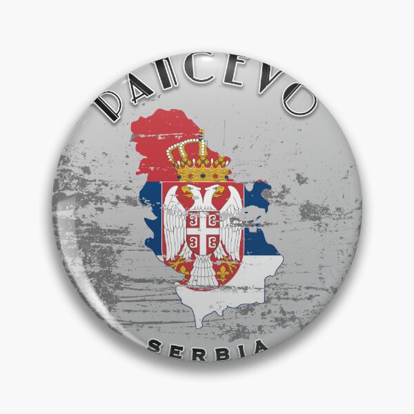 Item preview, Pancevo Serbia Flag Worn designed and sold by World Designs.