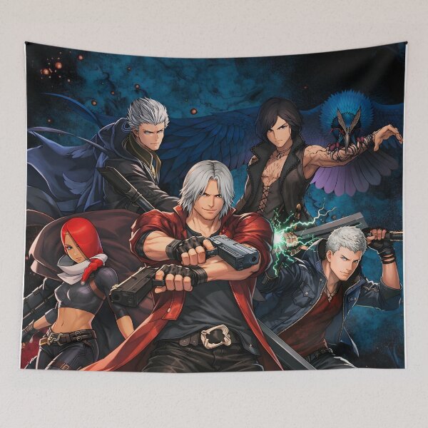 Item preview, Devil May Cry - All Characters designed and sold by Bikash-A7.