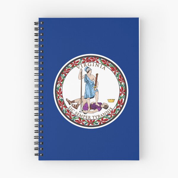 Item preview, Vertical Virginia State Flag Design designed and sold by NTGUILTY.