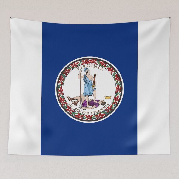Item preview, Vertical Virginia State Flag Design designed and sold by NTGUILTY.