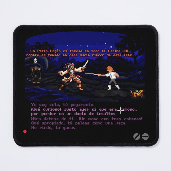 Item preview, Duelo de Insultos - Monitor Retro Pixel (Versión en Español) designed and sold by Freakture-shop.