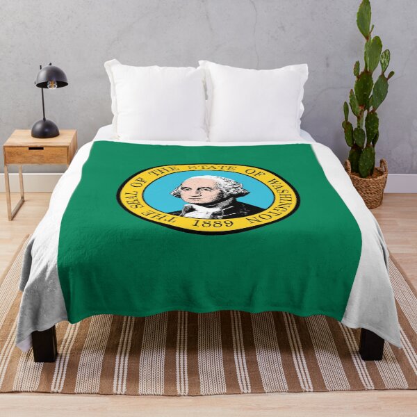 Item preview, Vertical Washington State Flag Design designed and sold by NTGUILTY.
