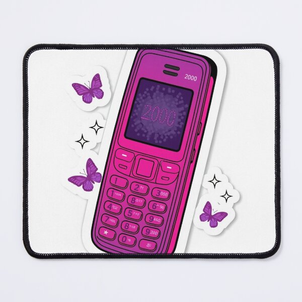 Item preview, Retro Y2K Flip Phone Sparkle Sticker designed and sold by soldbyelijah.