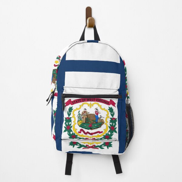 Item preview, Vertical West Virginia State Flag Design designed and sold by NTGUILTY.