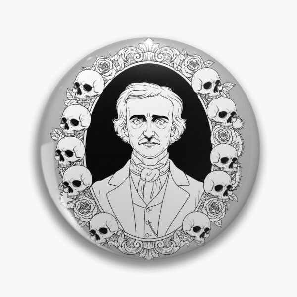 Item preview, Edgar Allan Poe Raven Gothic Literary Quote designed and sold by Shoot-The-Moon.