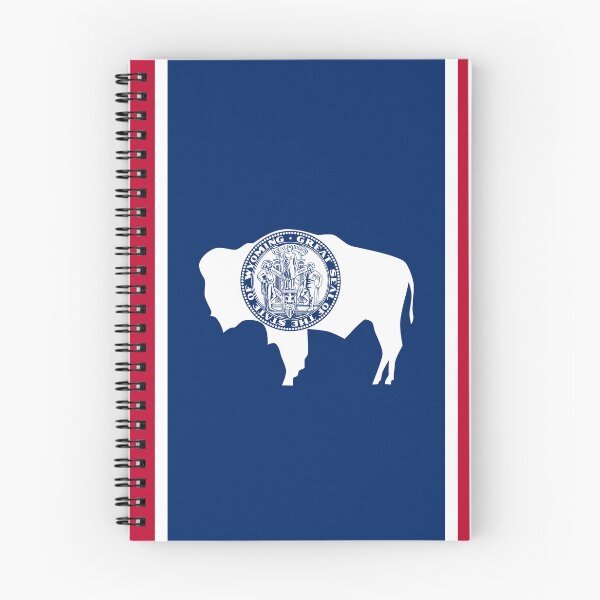 Item preview, Vertical Wyoming State Flag Design designed and sold by NTGUILTY.