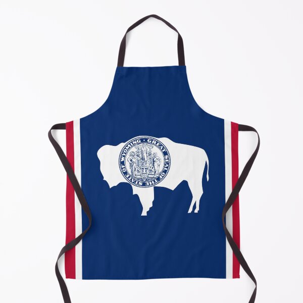 Item preview, Vertical Wyoming State Flag Design designed and sold by NTGUILTY.