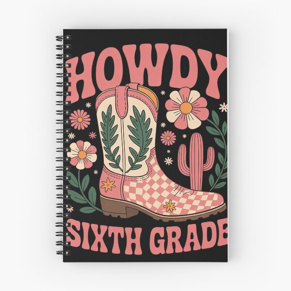 Item preview, Howdy Sixth Grade Western 6th Grade Teacher Middle School Men Women Girls Kids designed and sold by angolinnArt.