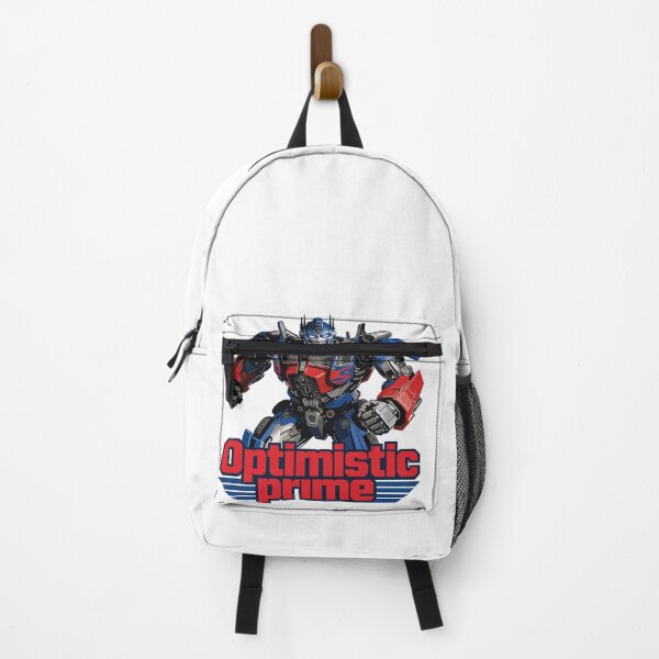 Item preview, Optimistic Prime | The Glass is Half-Full Autobot designed and sold by Evaevonechi.