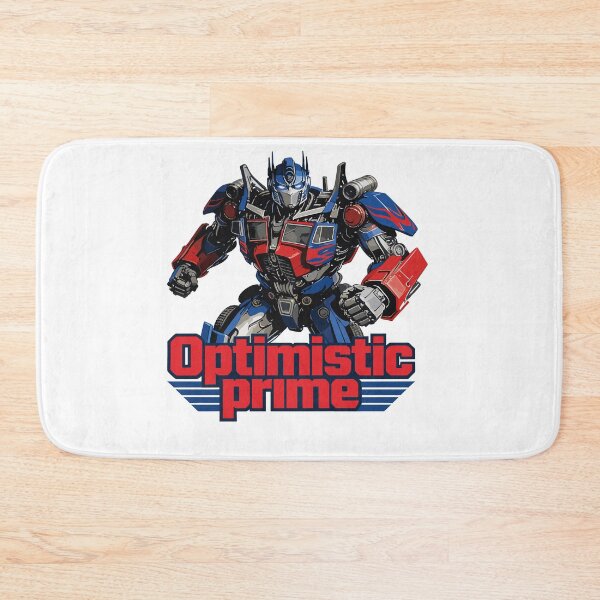 Item preview, Optimistic Prime | The Glass is Half-Full Autobot designed and sold by Evaevonechi.