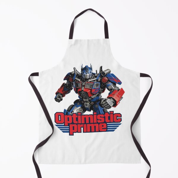 Item preview, Optimistic Prime | The Glass is Half-Full Autobot designed and sold by Evaevonechi.