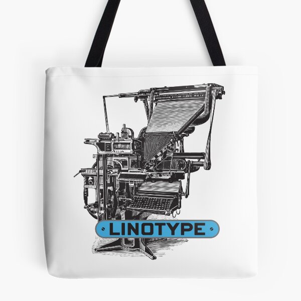 Artikelvorschau, Linotype, Buchdruck entworfen und verkauft von Borne-studio.