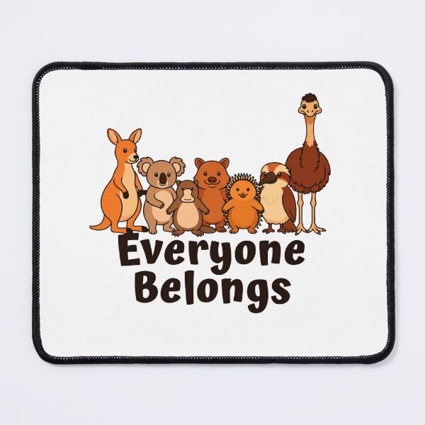 Item preview, Everyone Belongs – Harmony Day Aussie Animals designed and sold by GrumpySableye.
