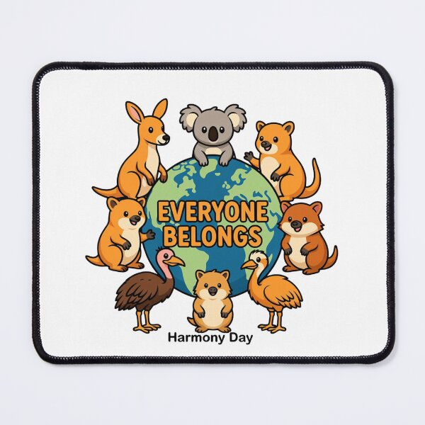 Item preview, Everyone Belongs – Australian Animals designed and sold by GrumpySableye.