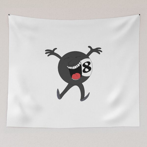 Item preview, Laughing Eightball Mascot designed and sold by shopdiego.