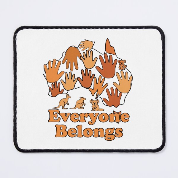 Item preview, Australian Animals Holding Paws – Harmony Day designed and sold by GrumpySableye.