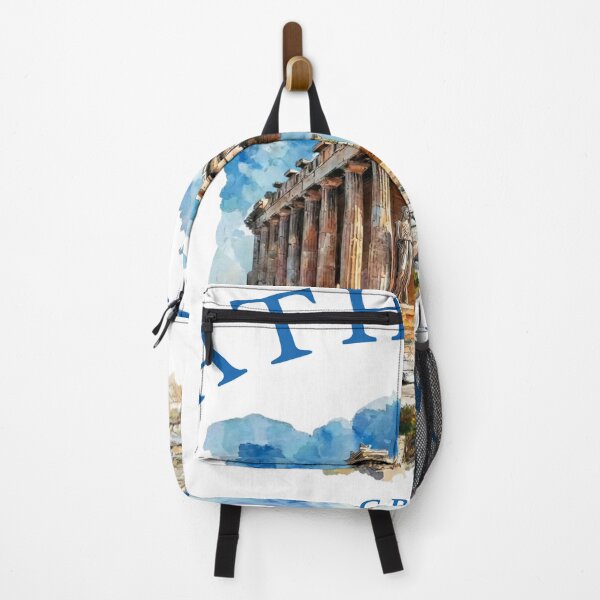 Item preview, Athens Greece Acropolis Watercolor Art designed and sold by Shopeon Designs.