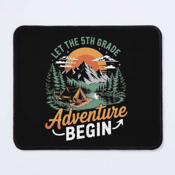 Item preview, Let get 5th grade adventure begin boys girls back to school designed and sold by angolinnArt.