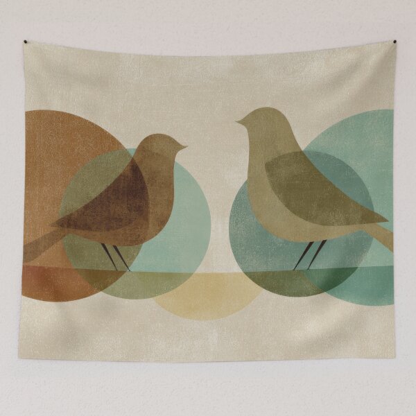 Item preview, Birds in shapes and colors designed and sold by anytka.