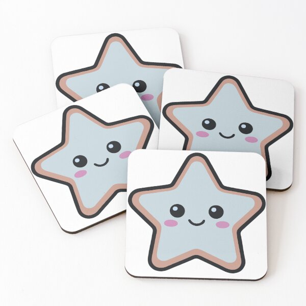 Item preview, Cute Smiling Star Sticker – Kawaii Cartoon Star Aesthetic Design designed and sold by CreativePallavi.