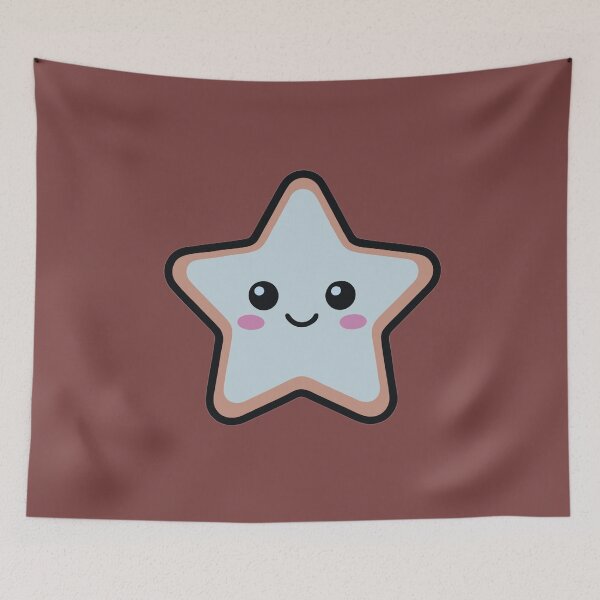 Item preview, Cute Smiling Star Sticker – Kawaii Cartoon Star Aesthetic Design designed and sold by CreativePallavi.