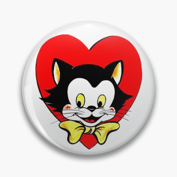 Item preview, Cute, Vintage Cat in a heart designed and sold by nicolette182.
