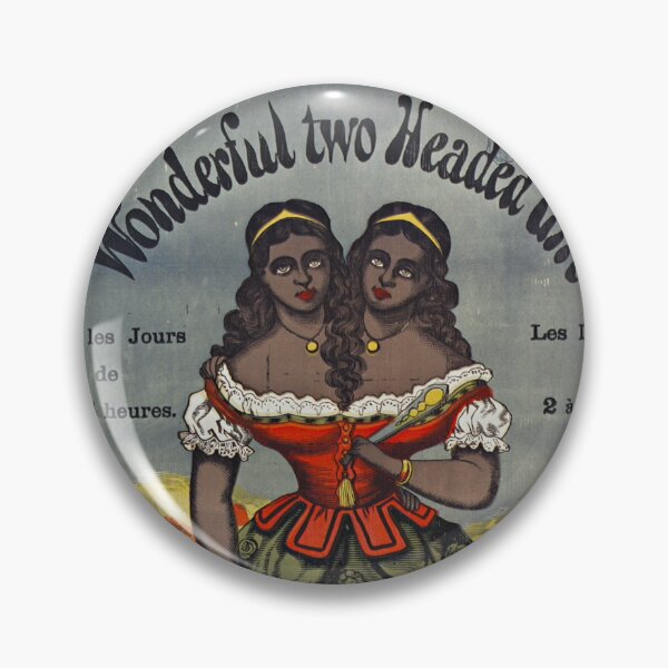Item preview, Two Headed Woman Advertisement Poster (1873) designed and sold by 19th Century in Color.