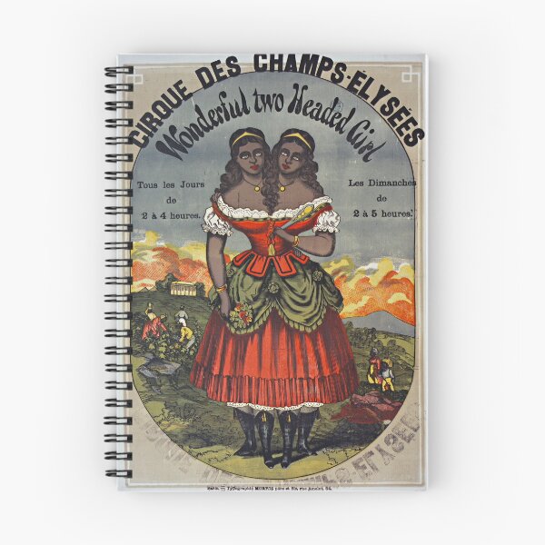 Item preview, Two Headed Woman Advertisement Poster (1873) designed and sold by 19th Century in Color.