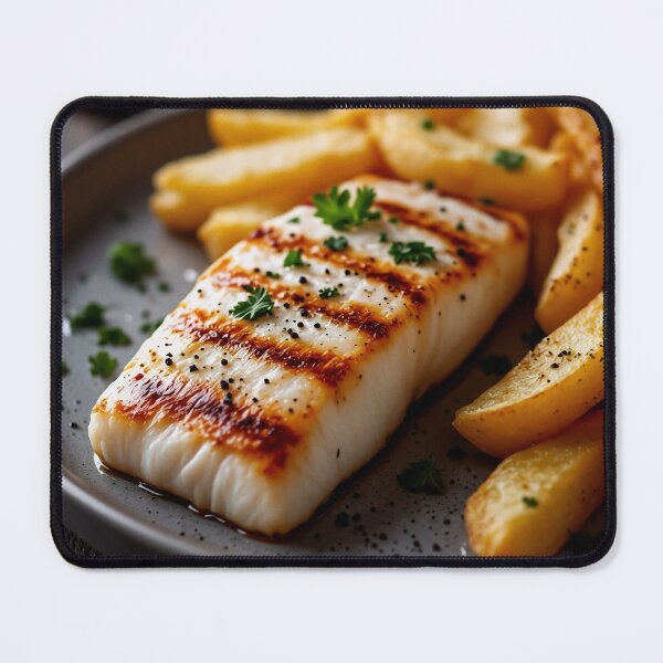 Item preview, Grilled Cod with Golden Fries designed and sold by Arcadia World.