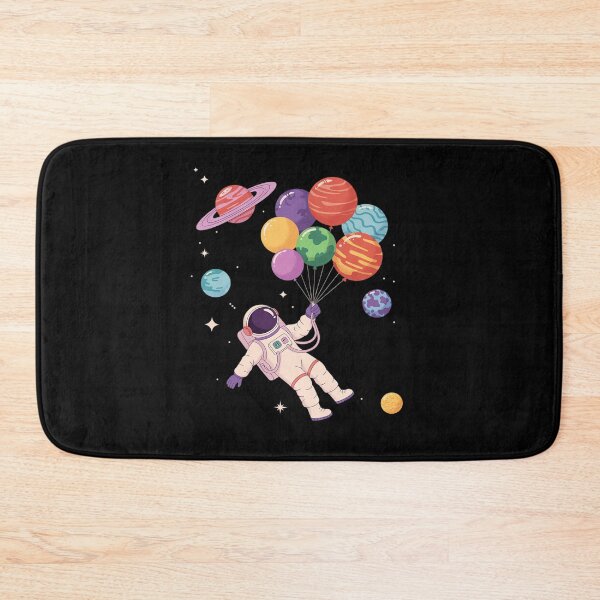 Item preview, Astronaut Holding Planet Balloons BoysGirls STEM Kids2 designed and sold by joyouartArt.