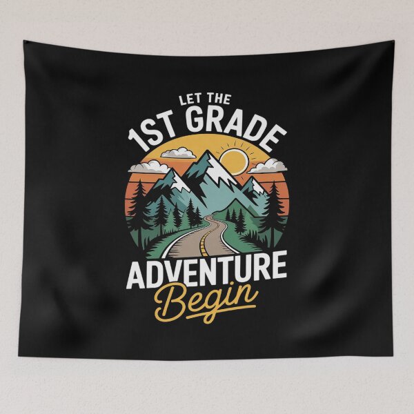 Item preview, Let The 1st Grade Adventure Begin Back To School 1 designed and sold by angolinnArt.