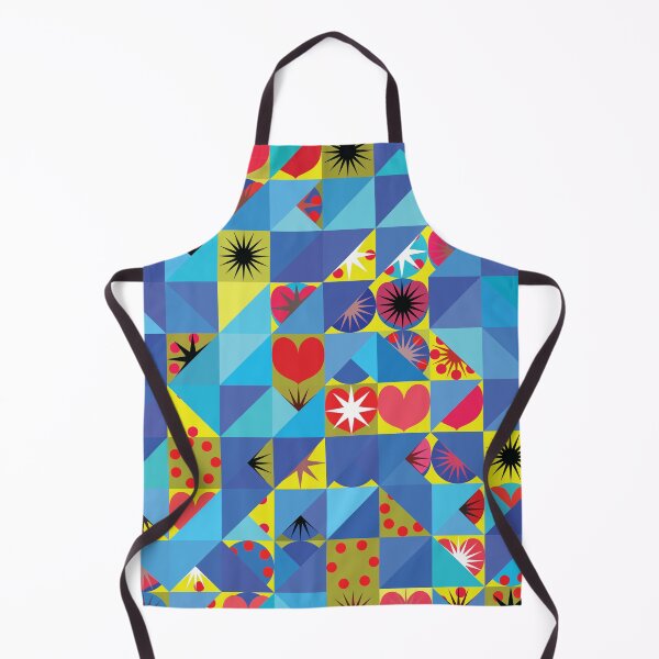 Item preview, Modern Color Wheel Stars Blue Yellow Red designed and sold by beardodge.