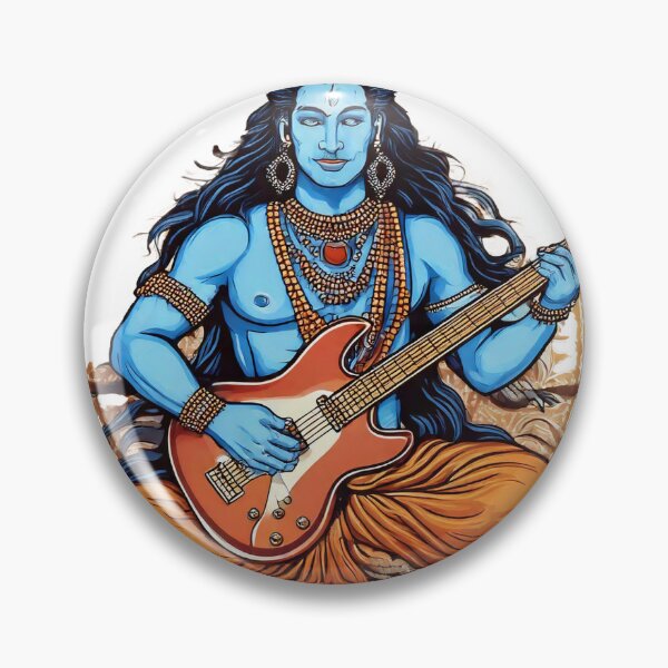 Item preview, Hindu Guitar God Shiva designed and sold by Blue Moon Studio.
