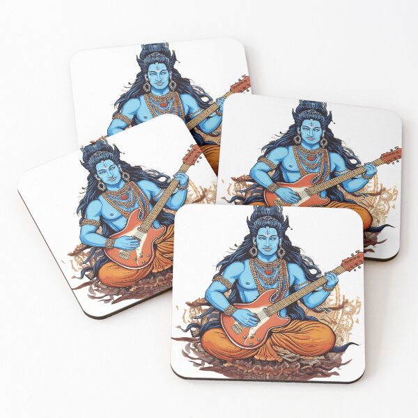 Item preview, Hindu Guitar God Shiva designed and sold by Blue Moon Studio.