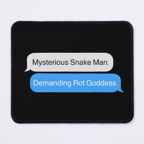 Item preview, Mysterious Snake Man/Demanding Rot Goddess - Daughter of No Worlds Officially Licensed designed and sold by serafineaandd.