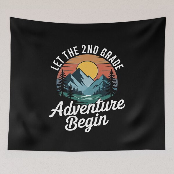 Item preview, Let the 2nd Grade Adventure Begin 1 designed and sold by angolinnArt.